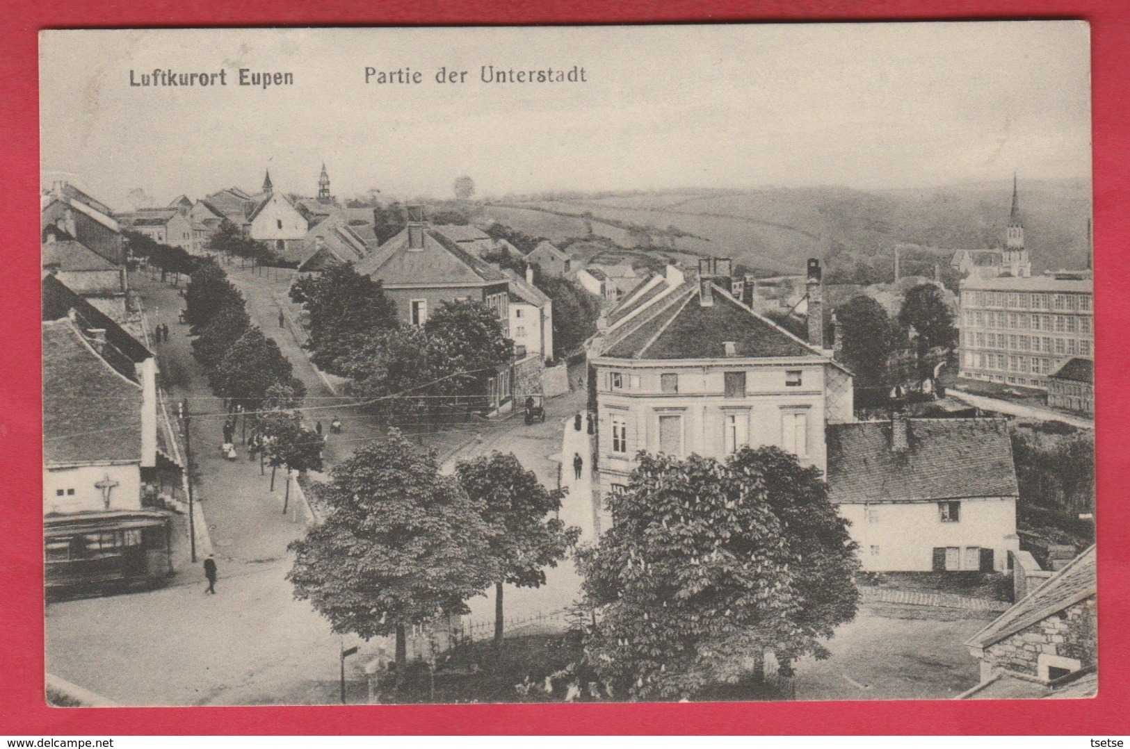 Luftkurort Eupen - Partie Der Unterstadt - 1911  ( Voir Verso ) - Eupen