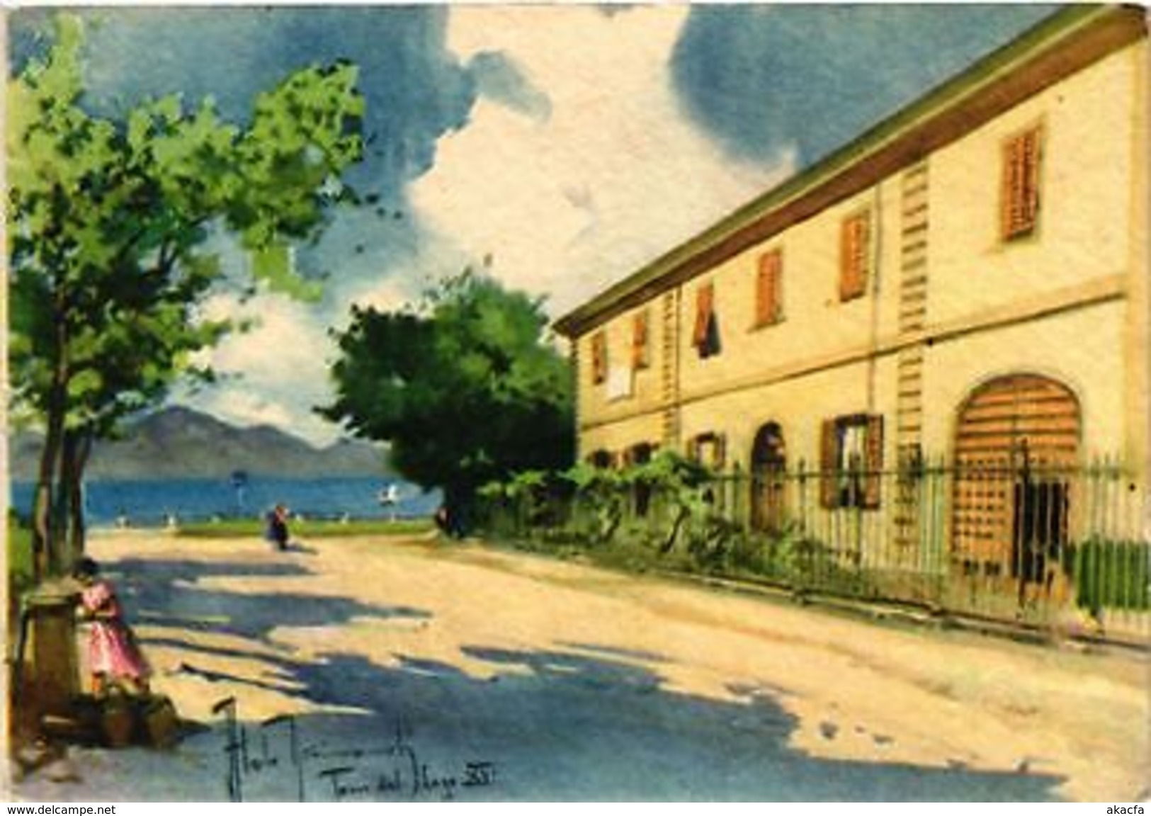 CPA VIAREGGIO Torre Del Lago Casa G. Puccini. ITALY (468327) - Viareggio