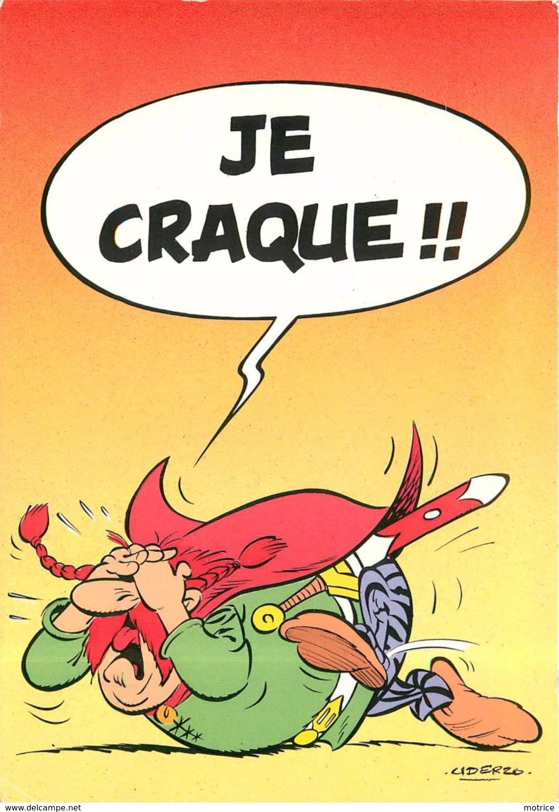 SÉRIE ASTERIX - édition Albert  René/Goscinny-uderzo;lot De 4 Cartes. - Fumetti