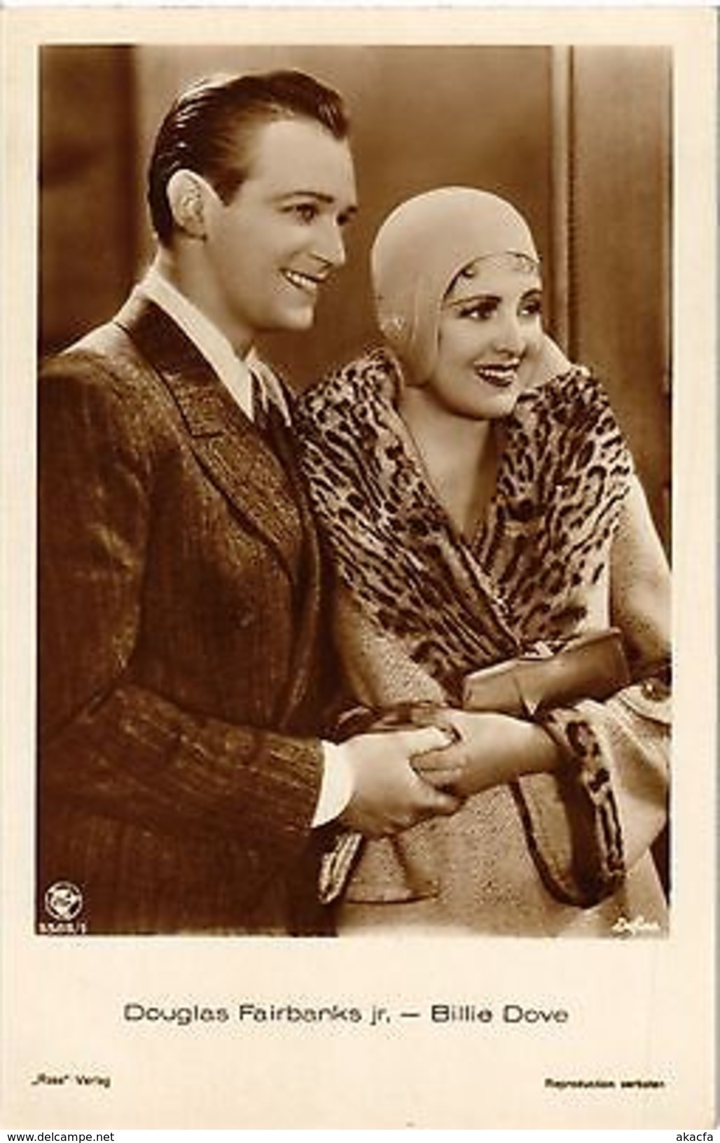 Douglas Fairbanks Jr.-Billie Dove CPA Film Stars (326804) - Attori