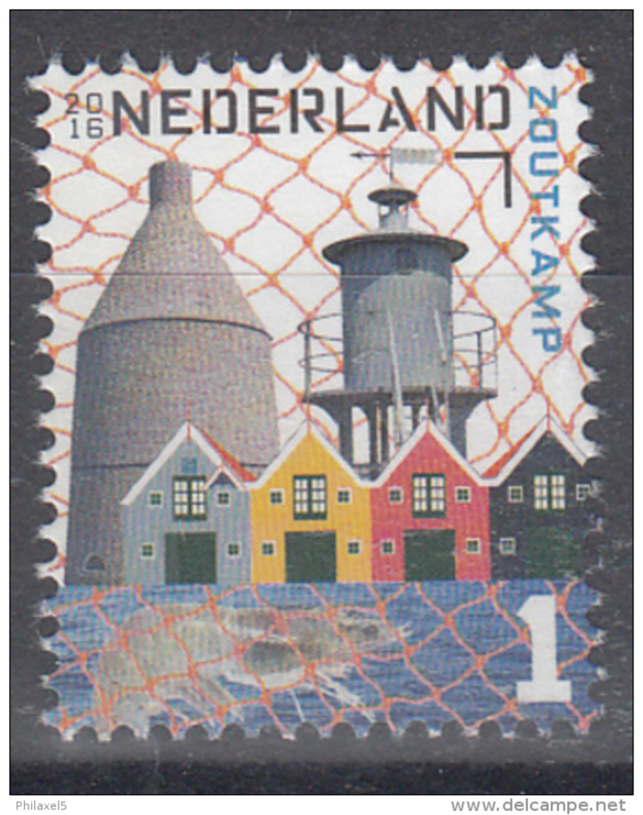 Nederland - Uitgiftedatum 1 Februari 2016 - Mooi Nederland 2016 - Vissersplaatsen - Zoutkamp - Vuurtorens - MNH/postfris - Ongebruikt