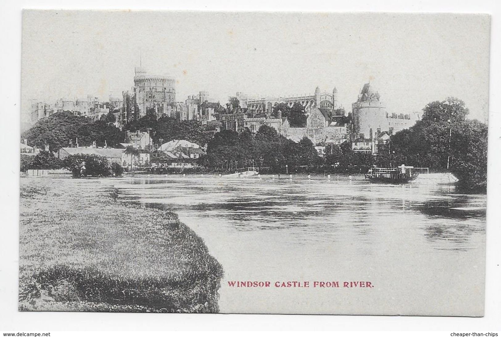 Windsor Castle - From River - Windsor