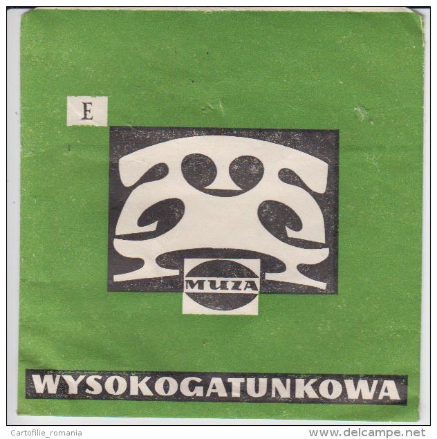 Poland Poznan Violin Strings Envelope Label Empty - Accessoires, Pochettes & Cartons