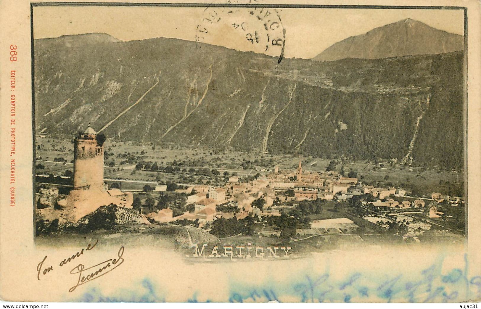 Dép 88 - Martigny Les Bains - Editeur Comptoir De Phototypie Neuchatel - Suisse - N° 368 - Bon état Général - Altri & Non Classificati