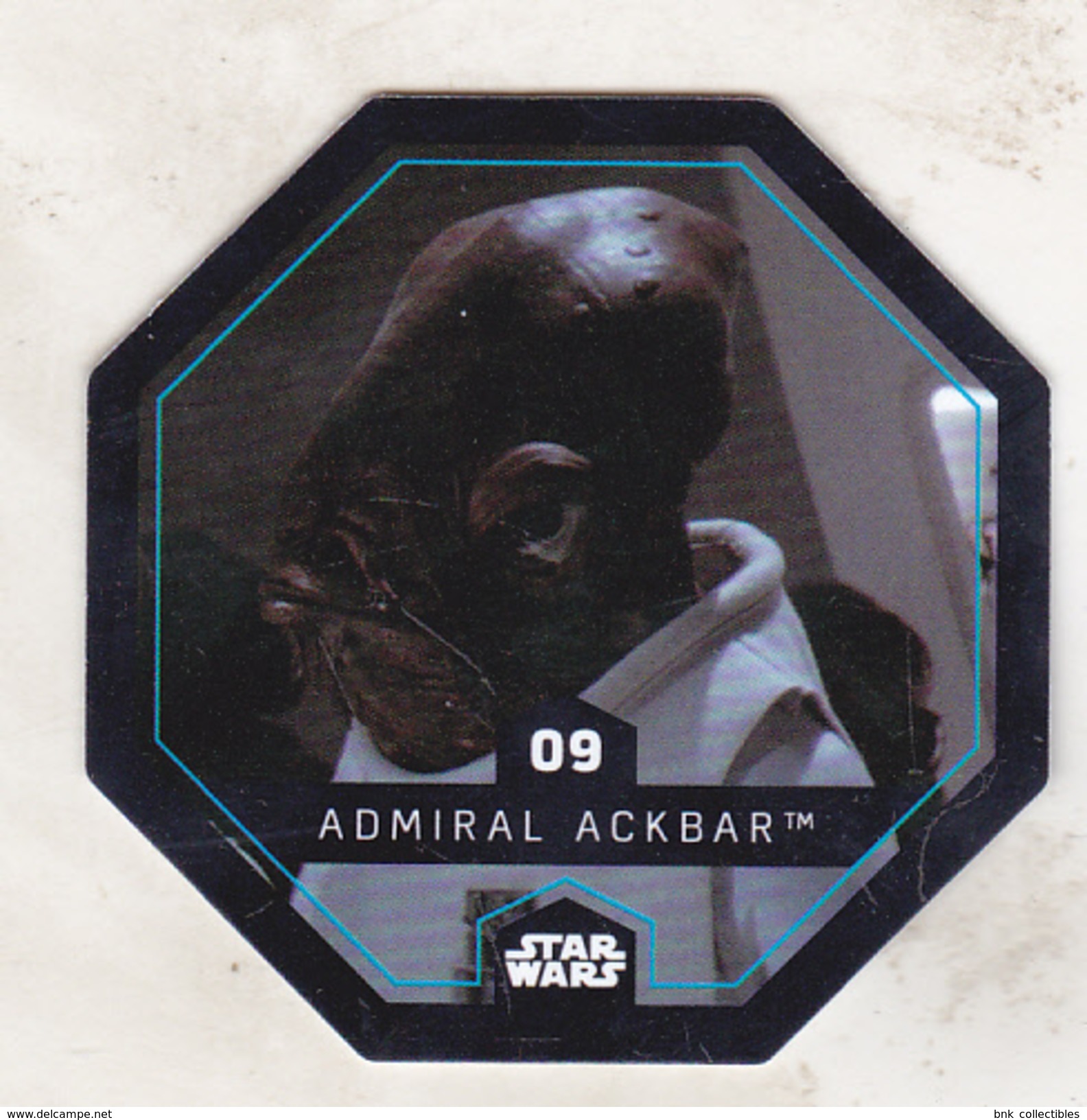 Romania Star Wars Trading Gard Carrefour - 09 Admiral Ackbar - Star Wars