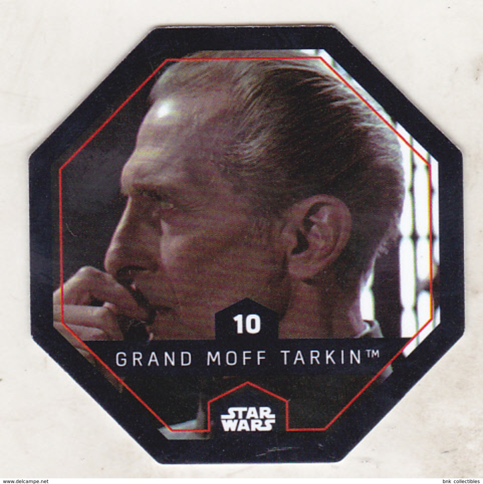 Romania Star Wars Trading Gard Carrefour - 10 Grand Moff Tarkin - Star Wars