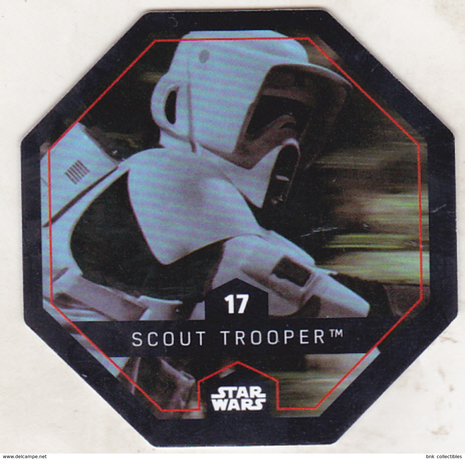 Romania Star Wars Trading Gard Carrefour - 17 Scout Trooper - Star Wars