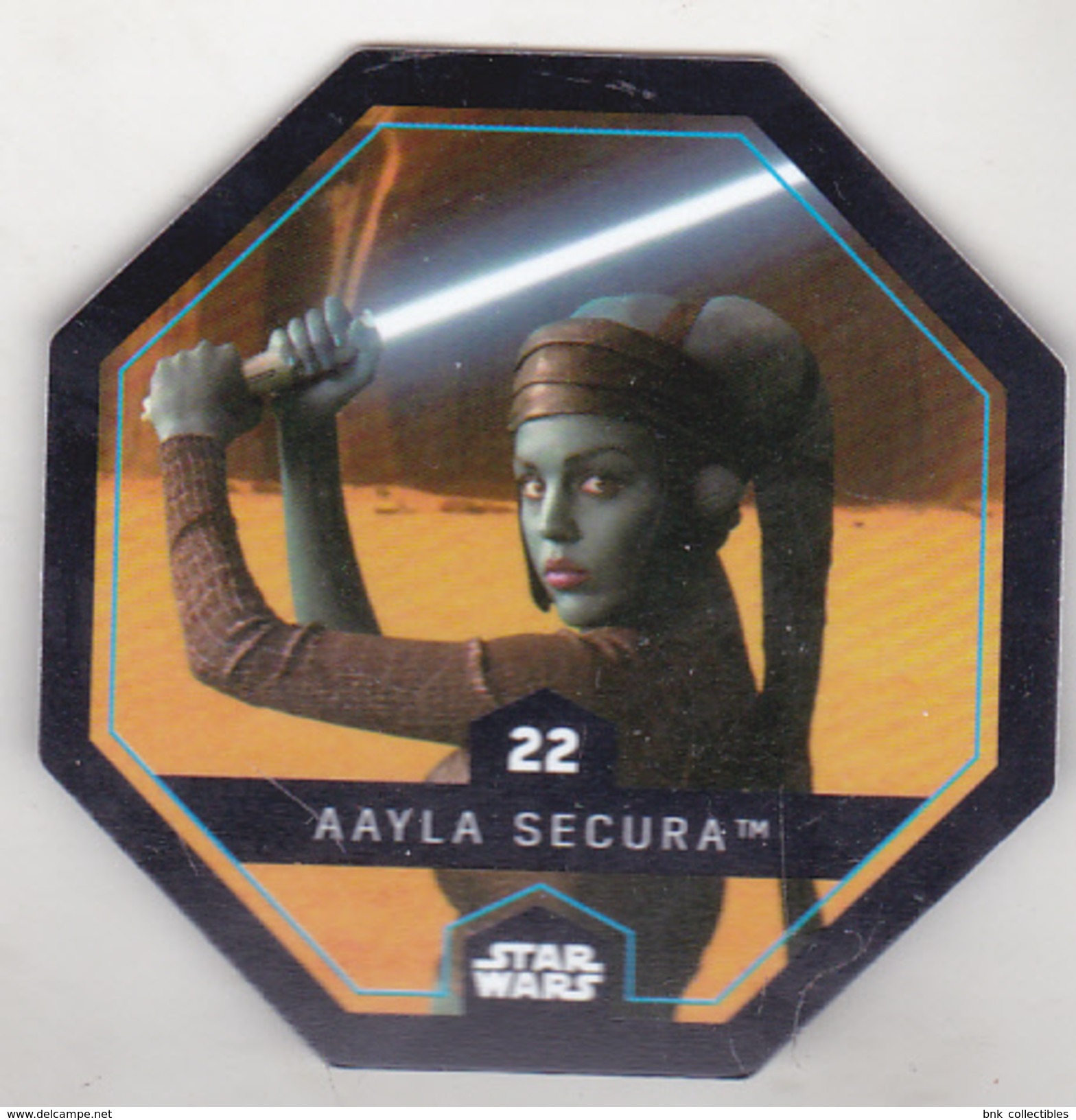 Romania Star Wars Trading Gard Carrefour - 22 Aayla Secura - Star Wars