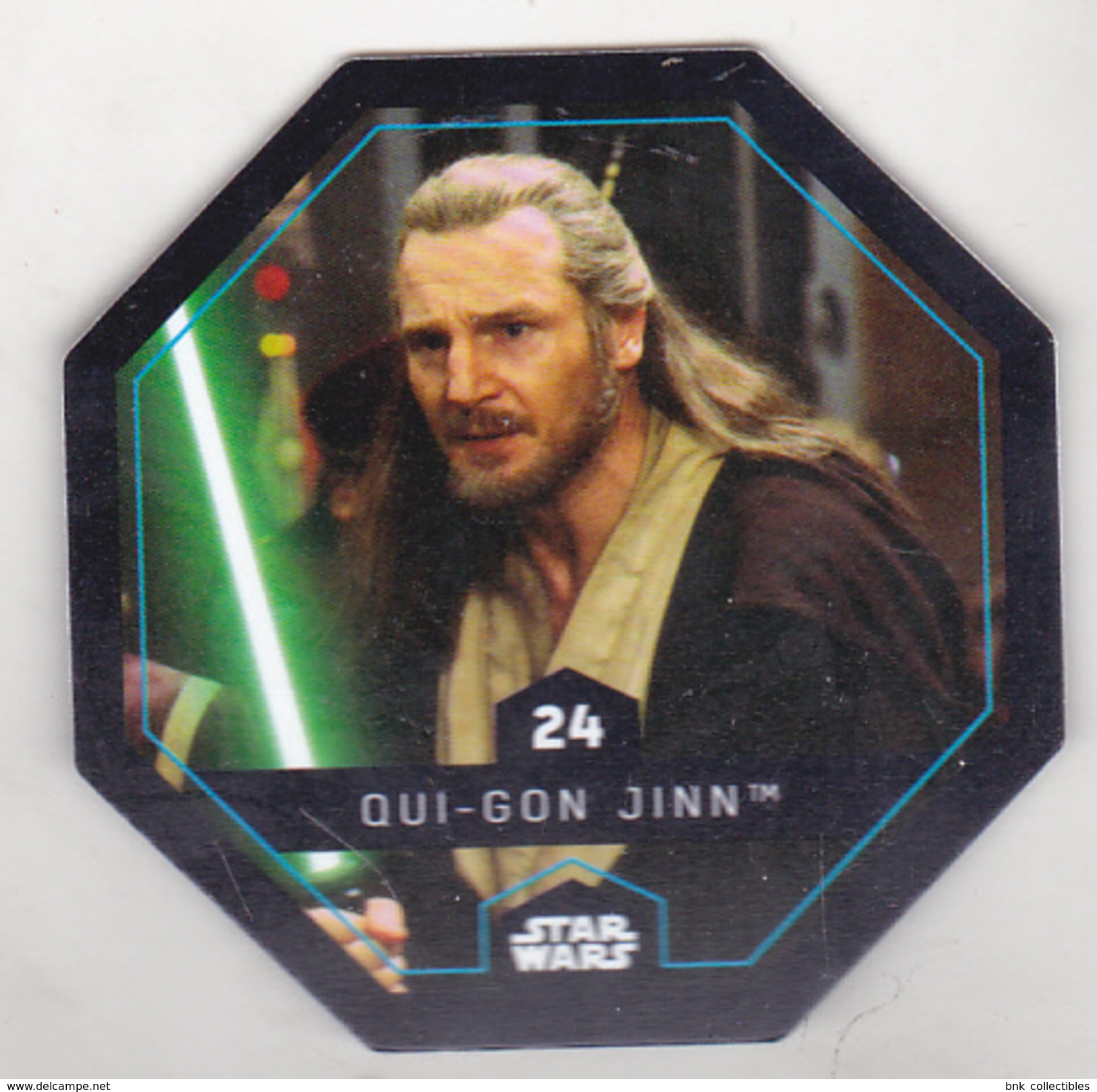 Romania Star Wars Trading Gard Carrefour - 24 Qui-Gon Jinn - Star Wars