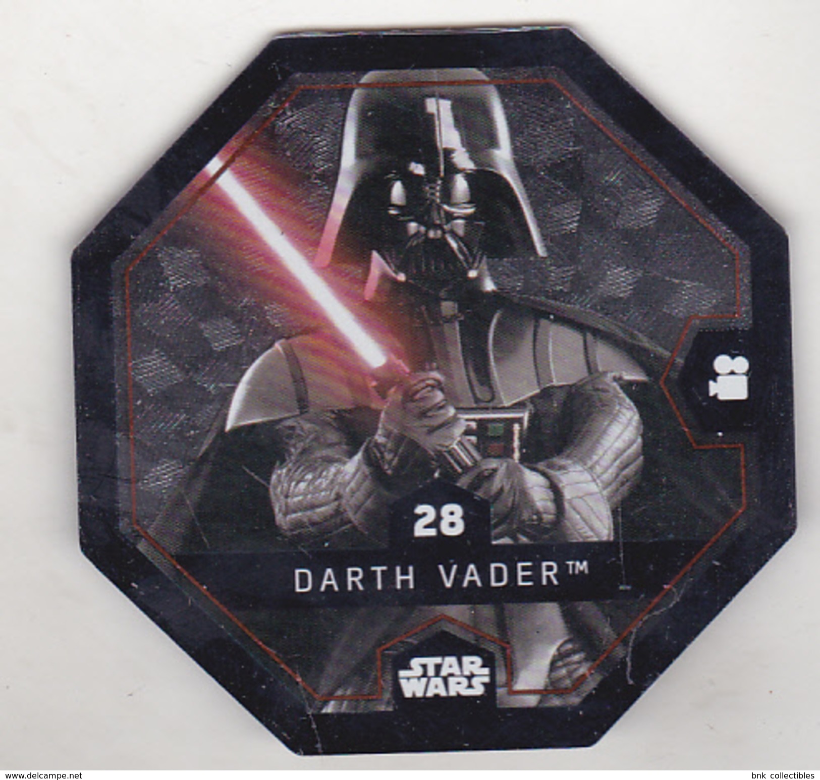 Romania Star Wars Trading Gard Carrefour - 28 Darth Vader - Star Wars