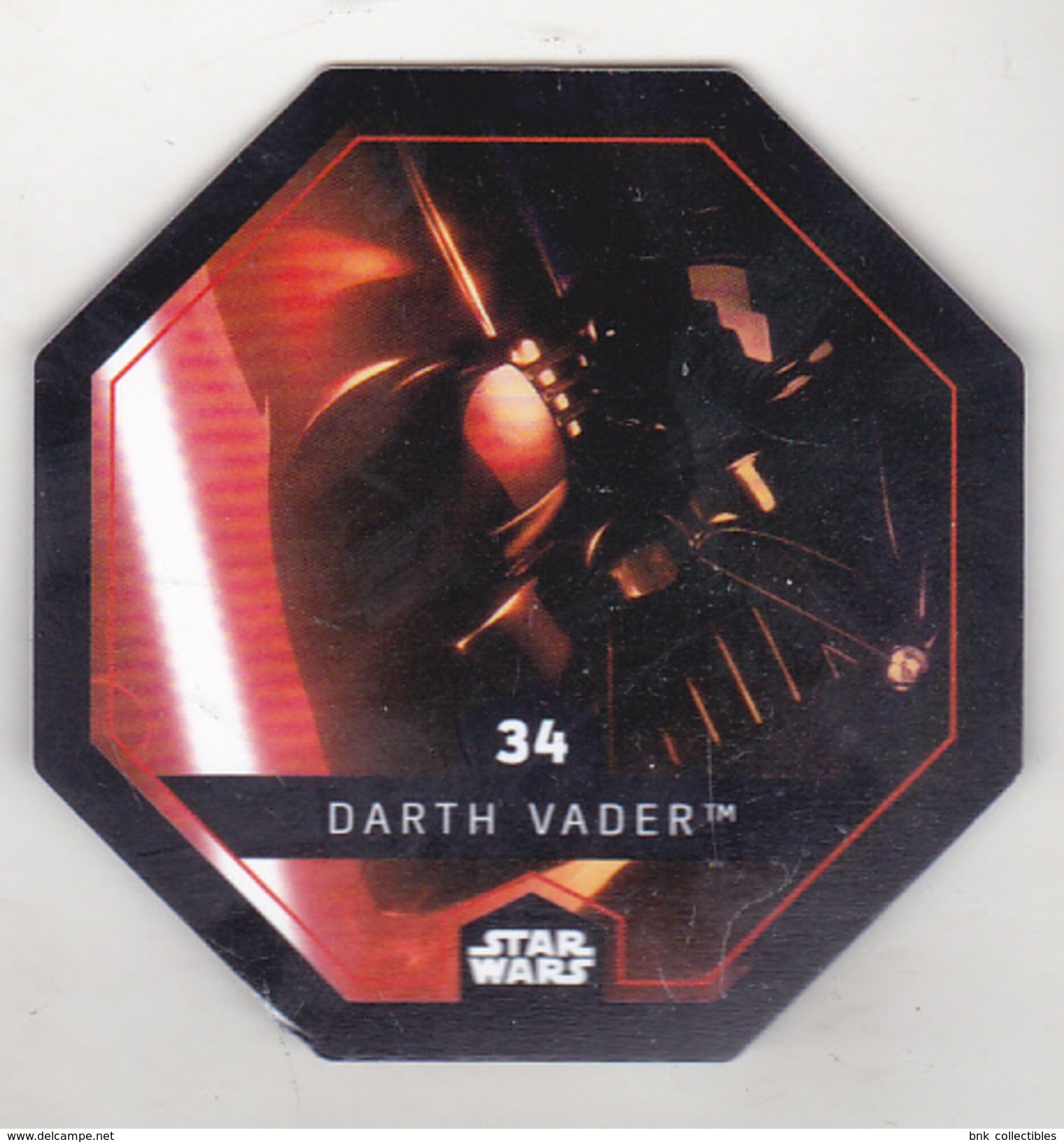 Romania Star Wars Trading Gard Carrefour - 34 Darth Vader - Star Wars