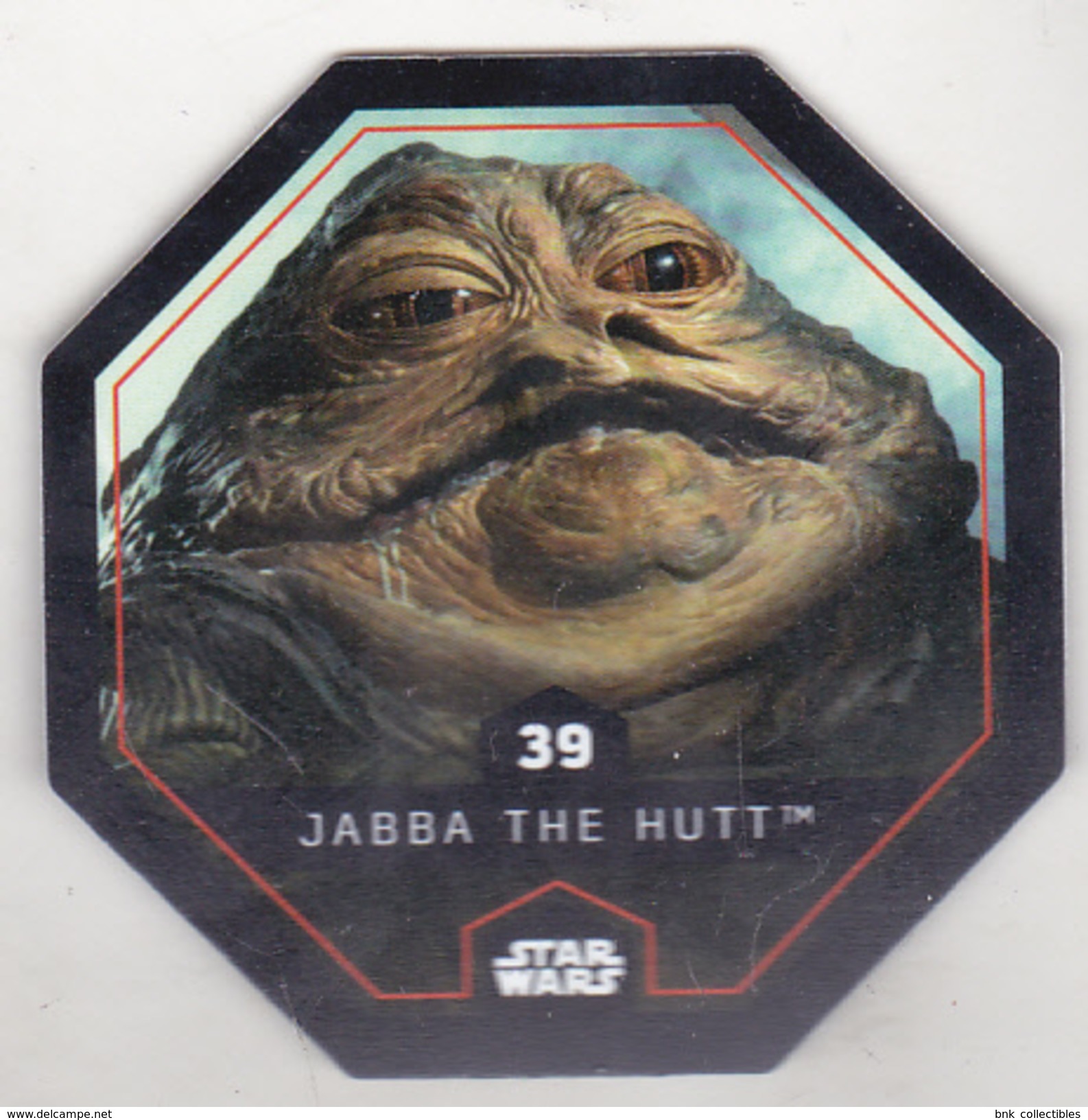 Romania Star Wars Trading Gard Carrefour - 39 Jabba The Hutt - Star Wars