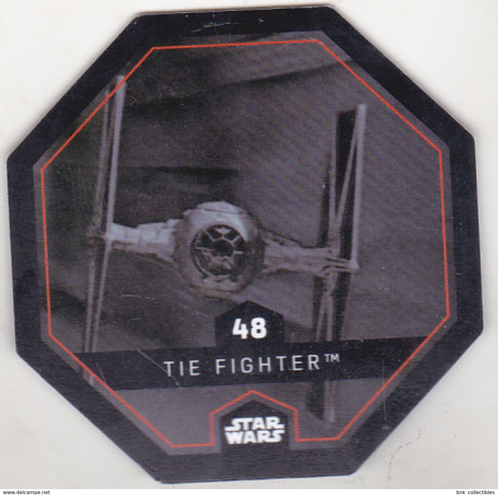 Romania Star Wars Trading Gard Carrefour - 48 Tie Fighter - Star Wars