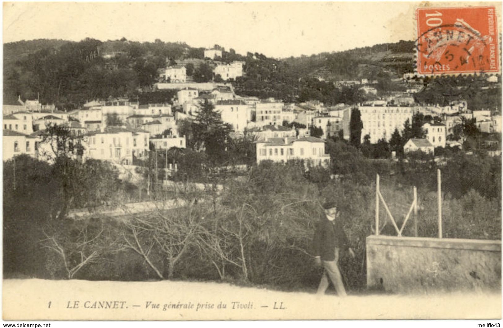 06/CPA A - Le Cannet - Vue Générale Prise Du Tivoli - Le Cannet