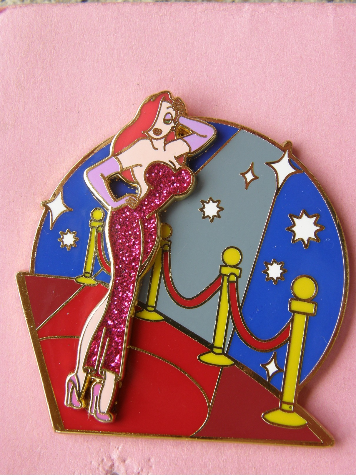 JESSICA RABBIT - 400ex , Double Moule - Dim : 48x50 Mm , Disney , Bd , Pin Up - BD