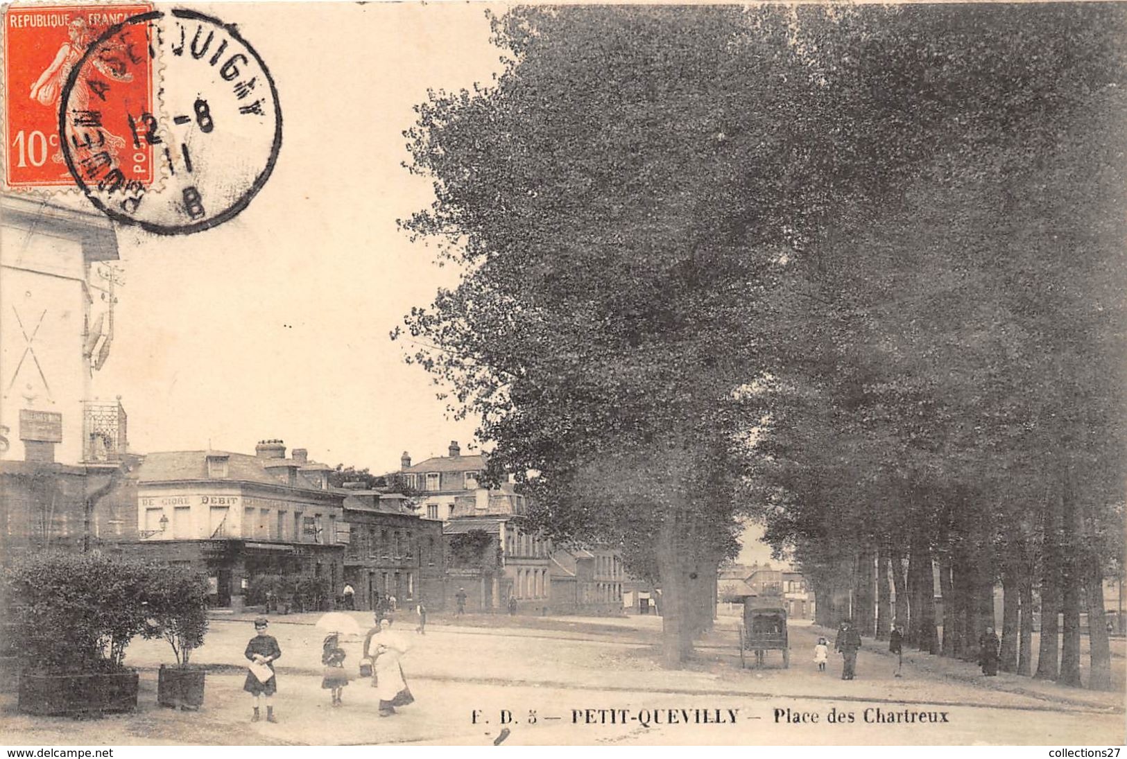76-LE PETIT-QUEVILLY- PLACE DES CHARTREUX - Le Petit-Quevilly