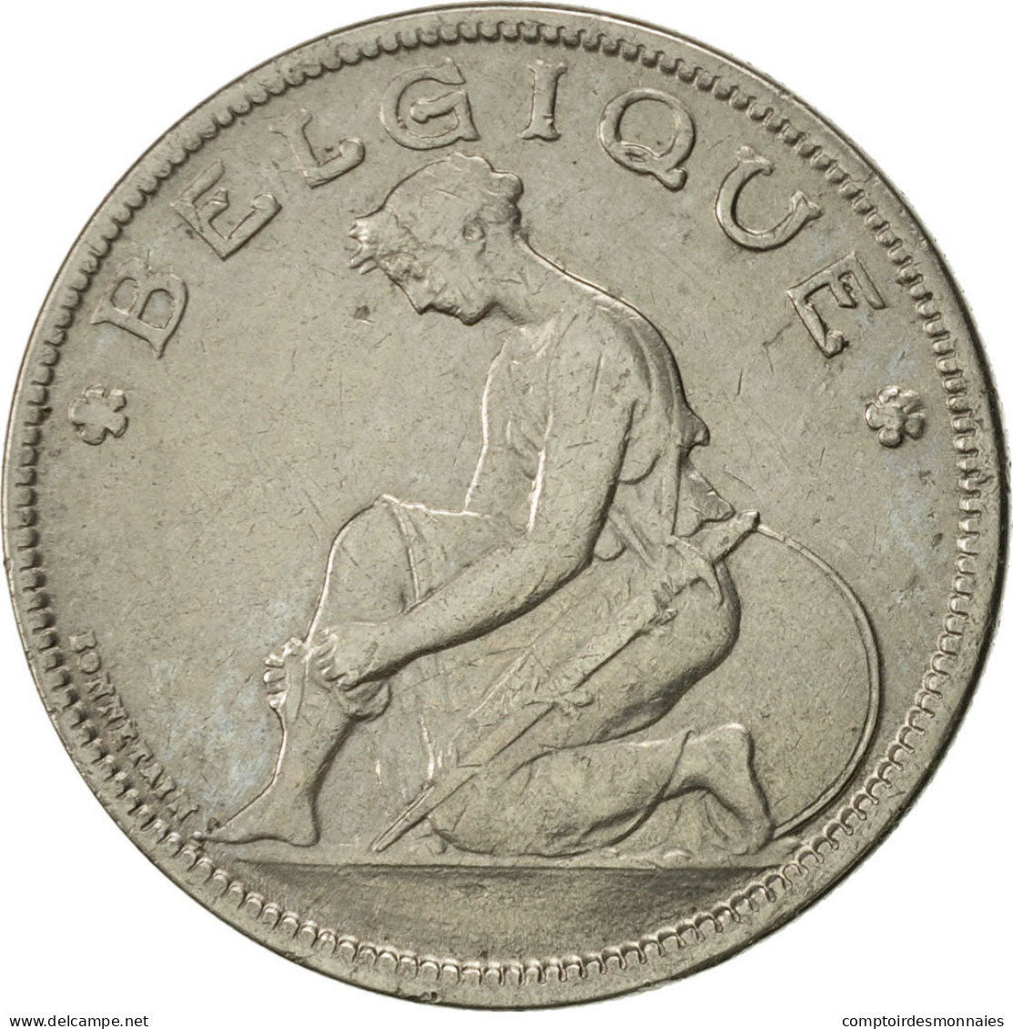 Monnaie, Belgique, 2 Francs, 2 Frank, 1930, SUP, Nickel, KM:91.1 - 2 Francs