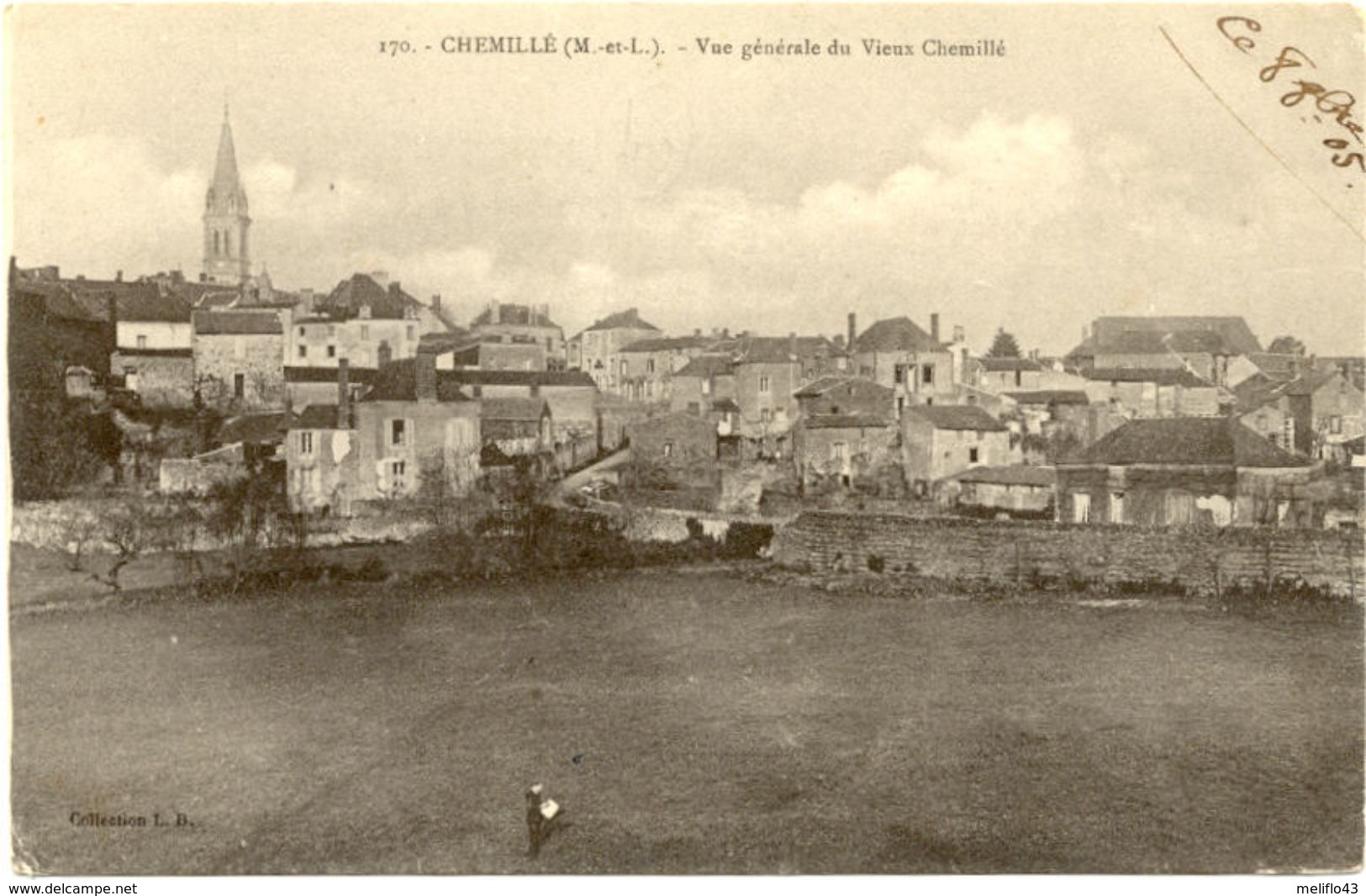 49/CPA - Chemillé - Vue Générale Du Vieux Chemillé - Chemille