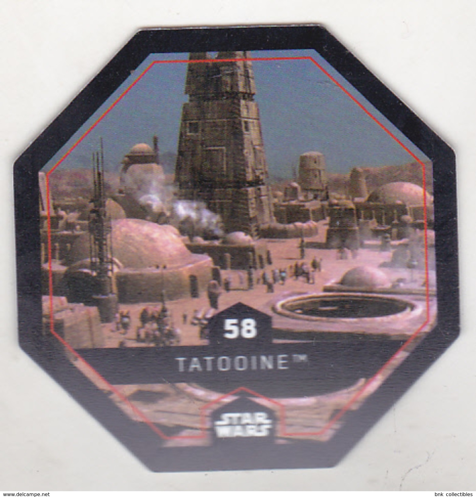 Romania Star Wars Trading Gard Carrefour - 58 Tatooine - Star Wars