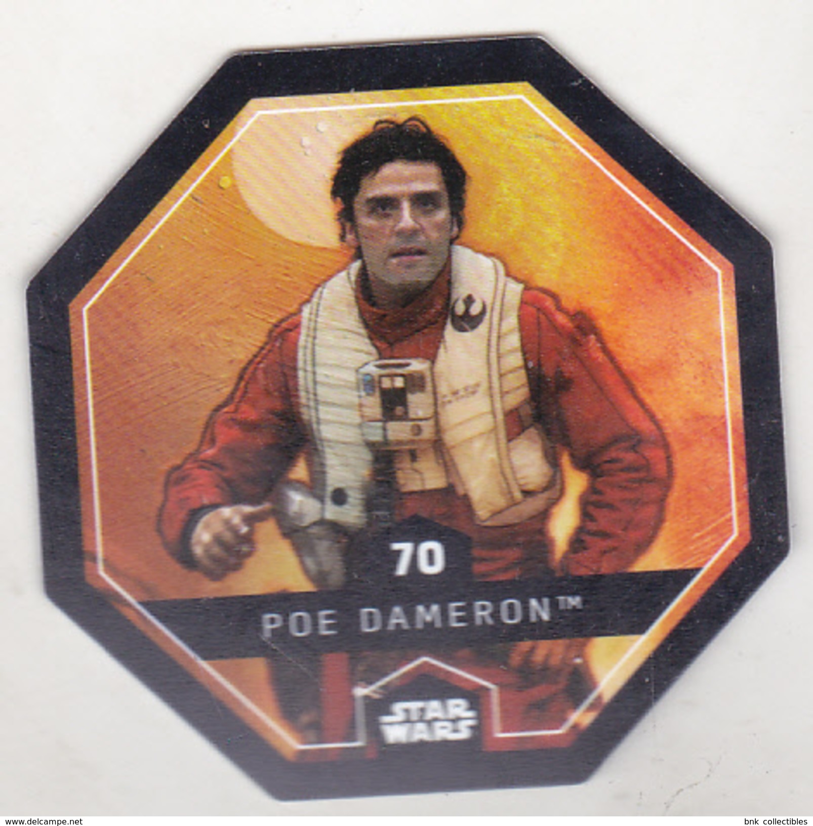 Romania Star Wars Trading Gard Carrefour - 70 Poe Dameron - Star Wars