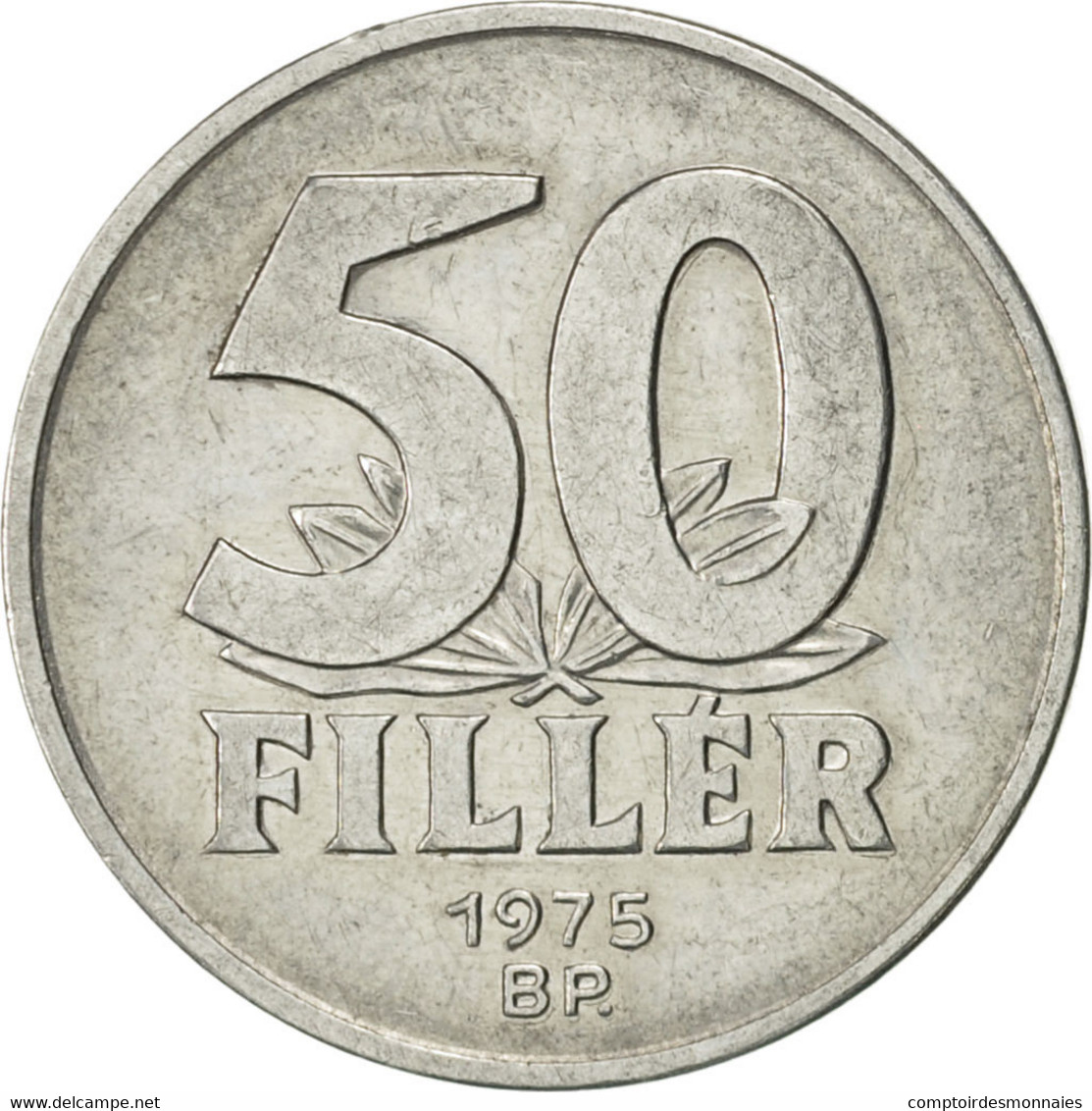 Monnaie, Hongrie, 50 Fillér, 1975, Budapest, SUP, Aluminium, KM:574 - Hongrie