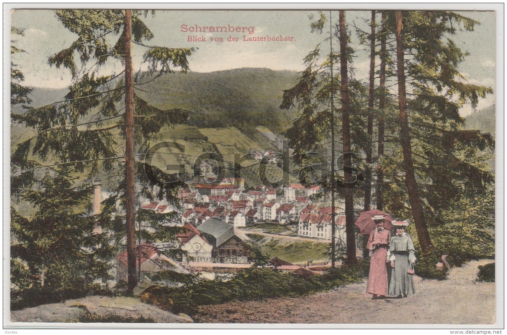 Germany - Schramberg - Blick Vom Der Lauterbachstr. - Schramberg