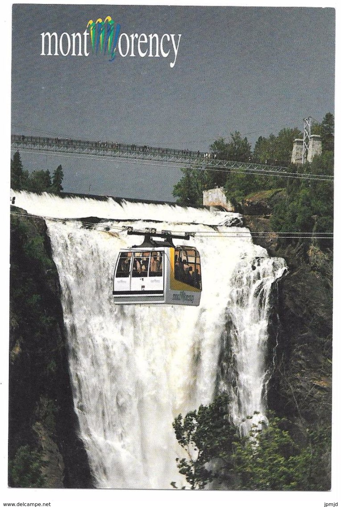 Le Téléphérique Du Parc De La Chute Montmorency - Collection De La Société Des établissements De Plein Air Du Québec - Chutes Montmorency