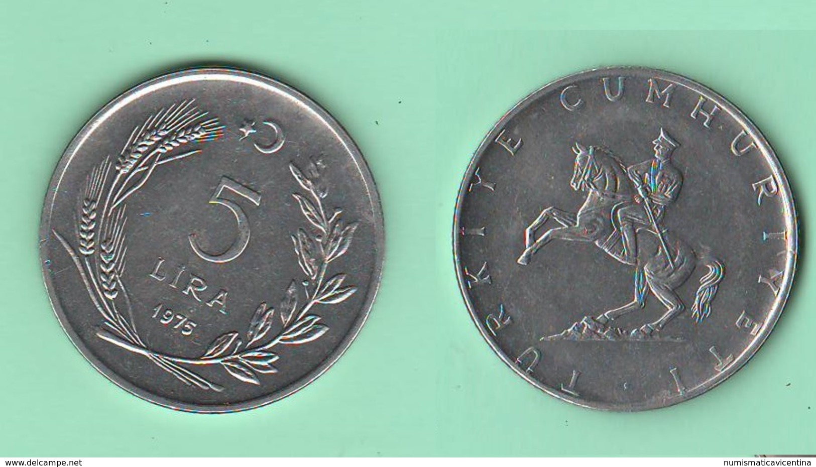 Turchia 5 Lira 1975 - Turchia