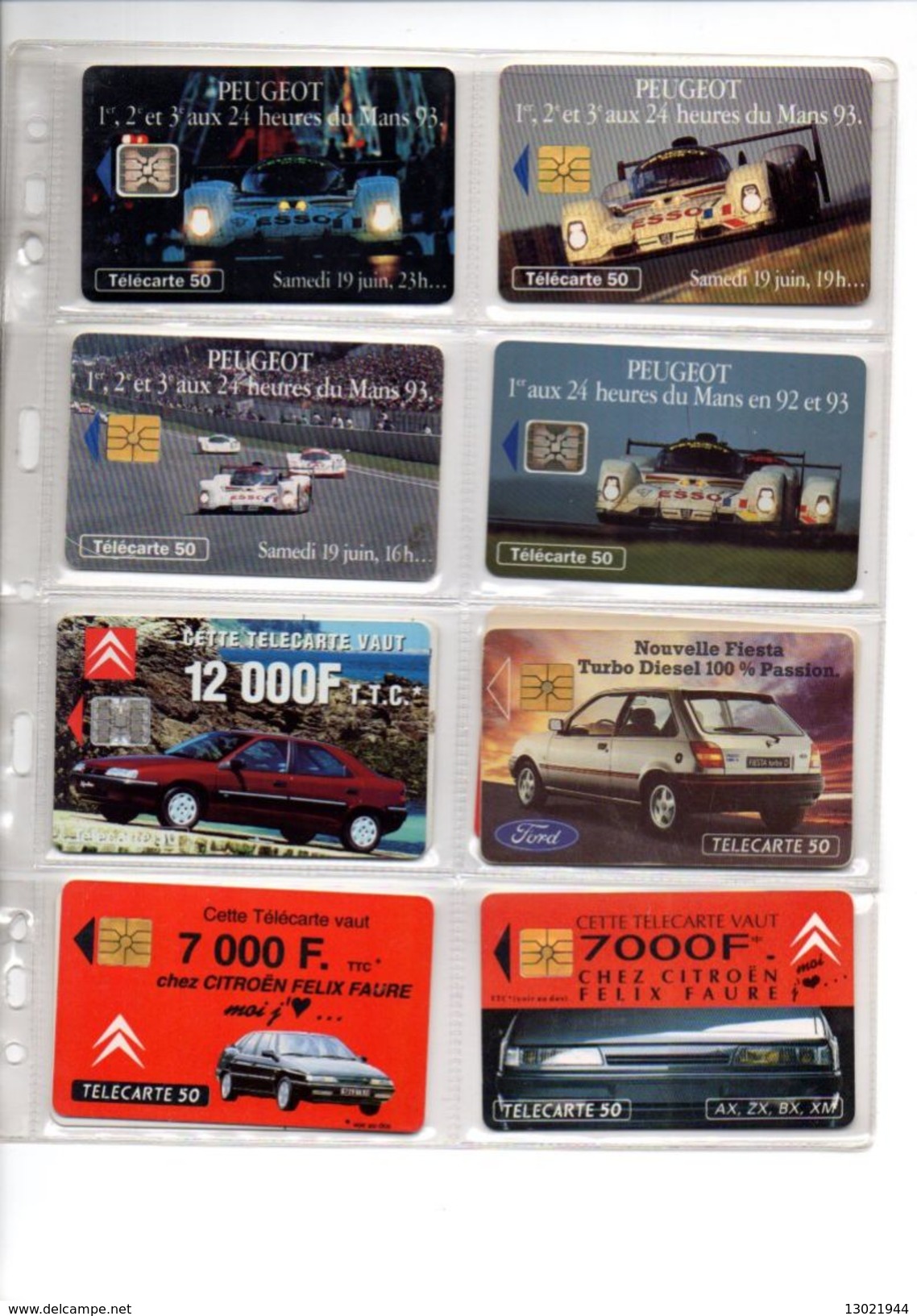 FRANCIA N.8 AUTOMOBILI / CAR - Voitures