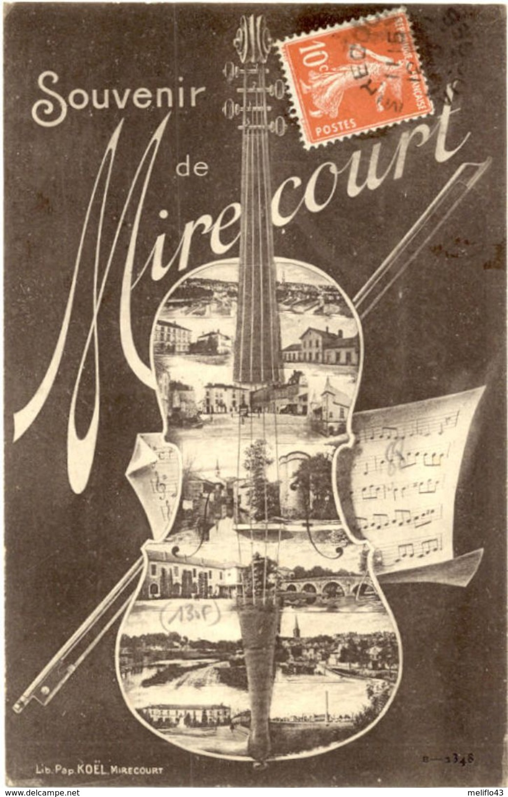 88/CPA - Souvenir De Mirecourt - Mirecourt