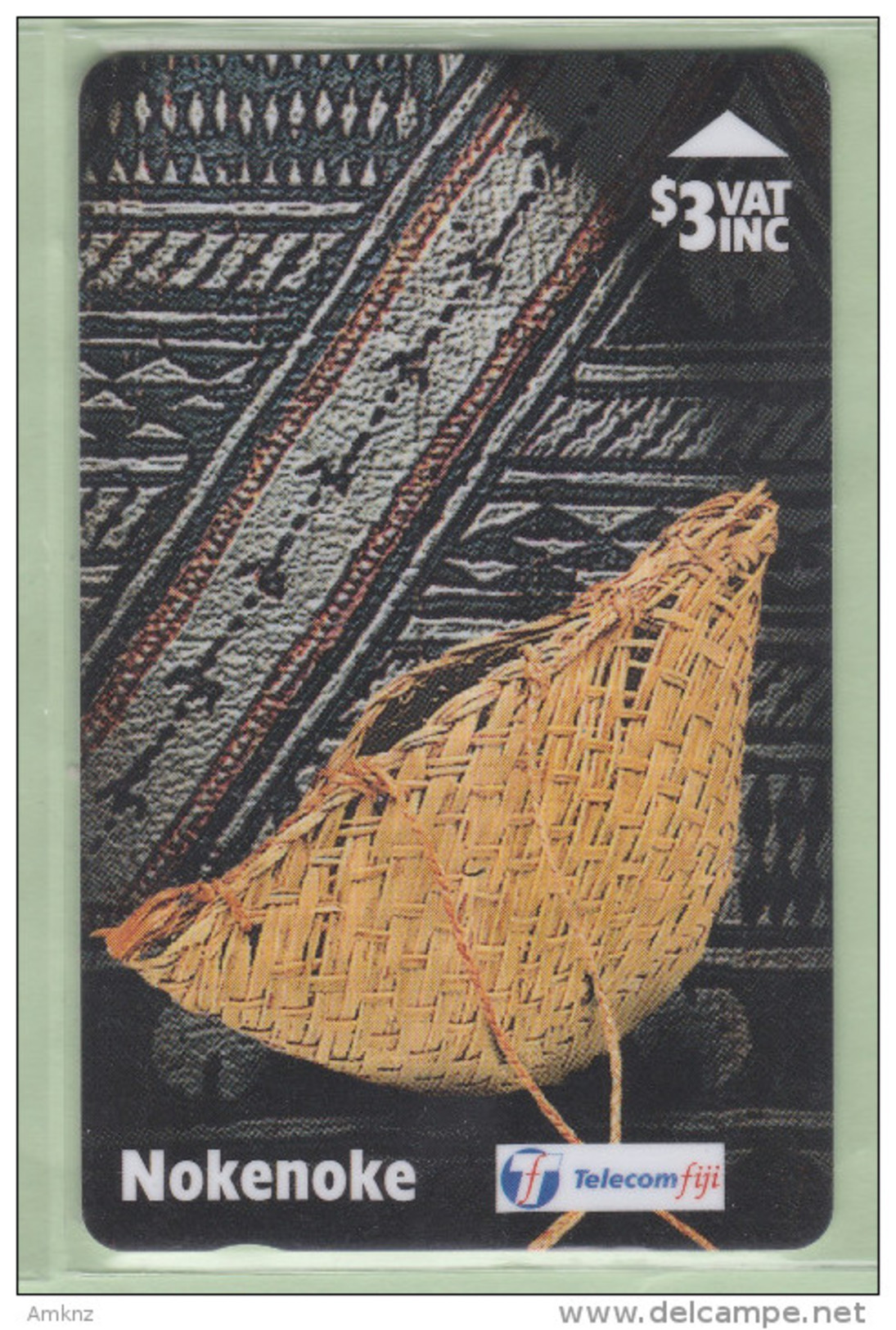 Fiji - 1996 Handicrafts - $3 Nokenoke - FIJ-093 - VFU - Fidschi