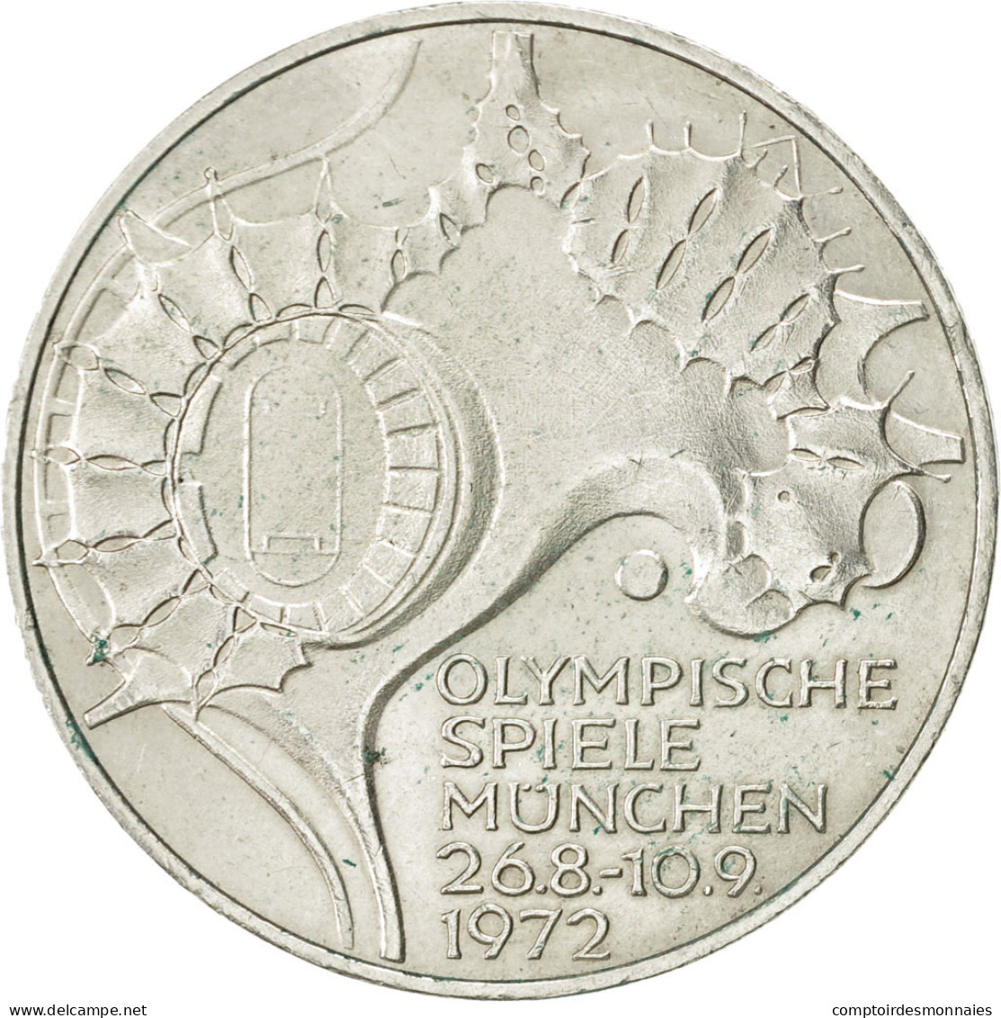 Monnaie, République Fédérale Allemande, 10 Mark, 1972, Karlsruhe, SUP - Sonstige & Ohne Zuordnung