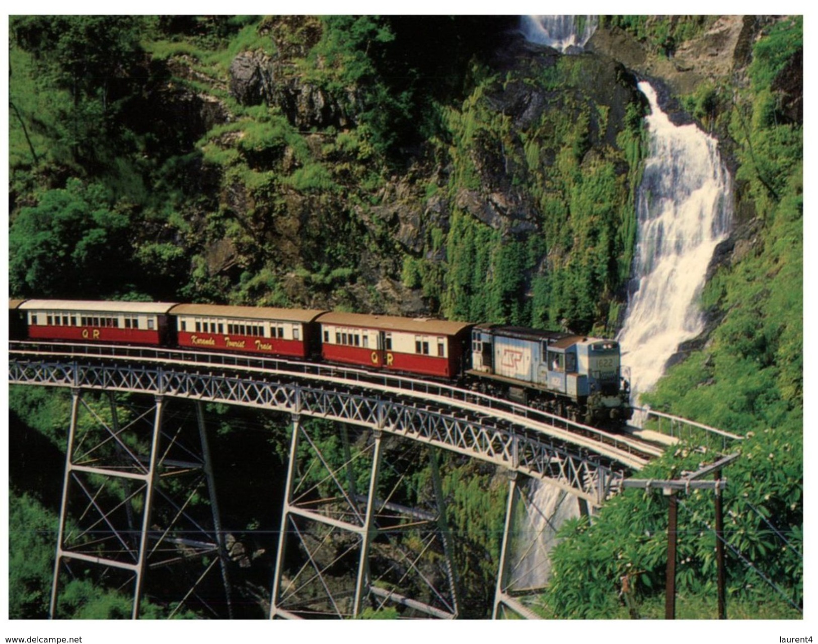 (996) Australia -  QLD - Kuranda Railway - Train - Cairns
