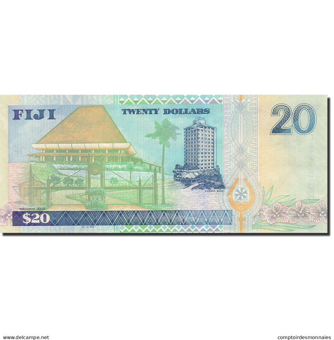 Billet, Fiji, 20 Dollars, 2002, Undated (2002), KM:107a, NEUF - Fidji