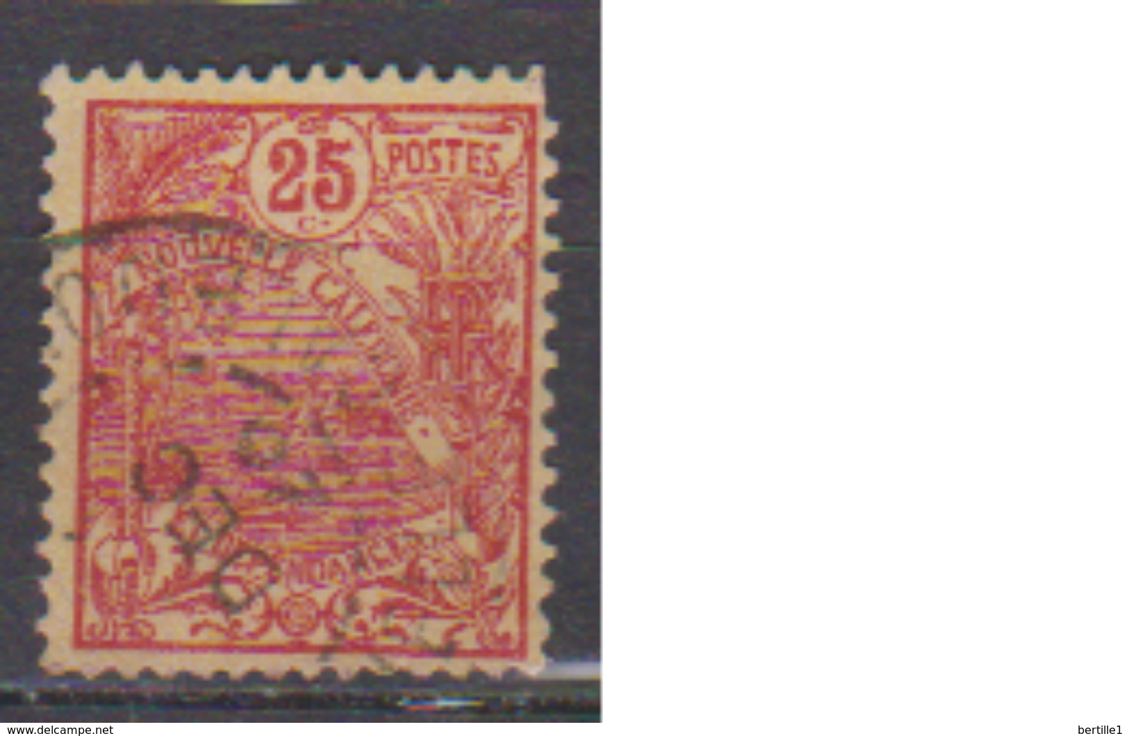 NOUVELLE CALEDONIE            N°  117     ( 5 )   OBLITERE         ( O 2583 ) - Gebruikt