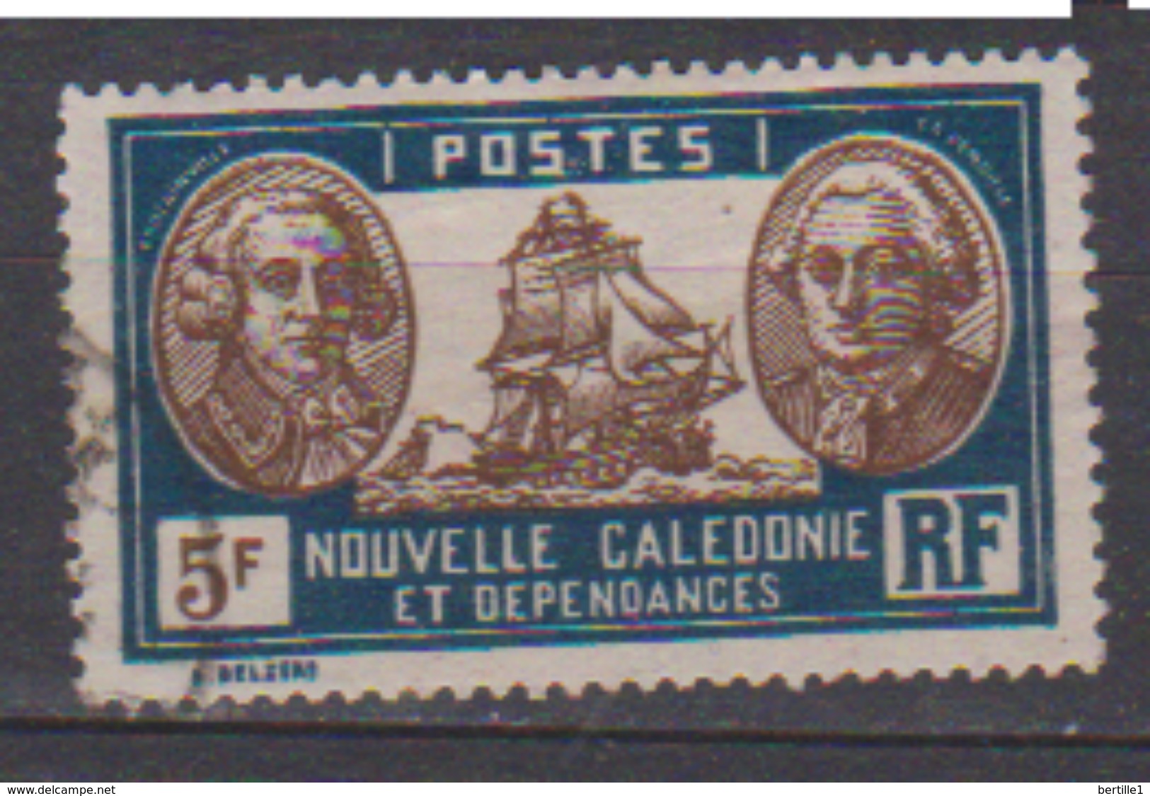 NOUVELLE CALEDONIE            N°  159    ( 1 )      OBLITERE         ( O 2597   ) - Oblitérés