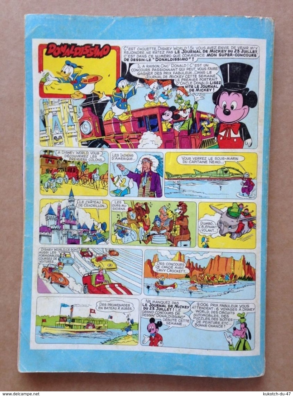 Disney - Picsou Magazine - Année 1975 - N°42 (avec grand défaut d'usure)