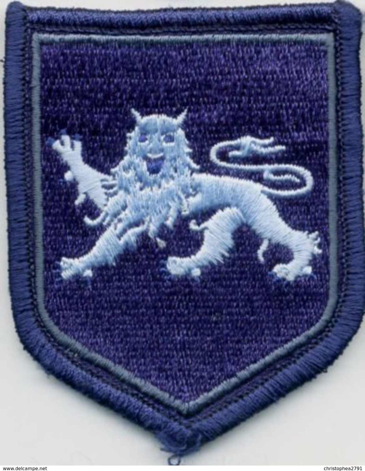 INSIGNE TISSU PATCH GENDARMERIE NATIONALE  SUR VELCRO ETAT EXCELLENT - Police & Gendarmerie