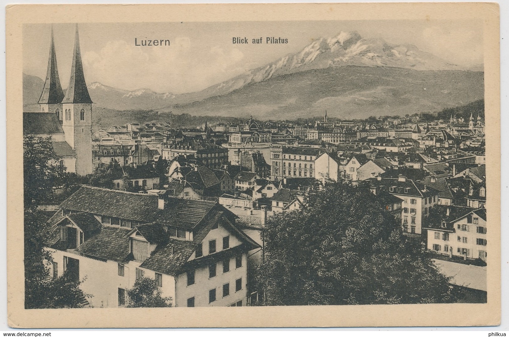 Luzern - Blick Auf Pilatus - Karte R2161 - Lucerne