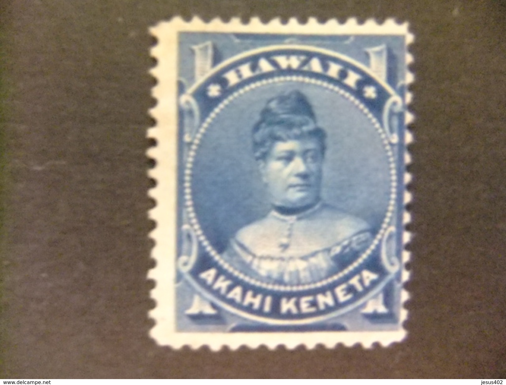 HAWAII 1882 - 91 Princesa LIKELIKE Yvert N 29 (*) MH Sin Goma - Hawai