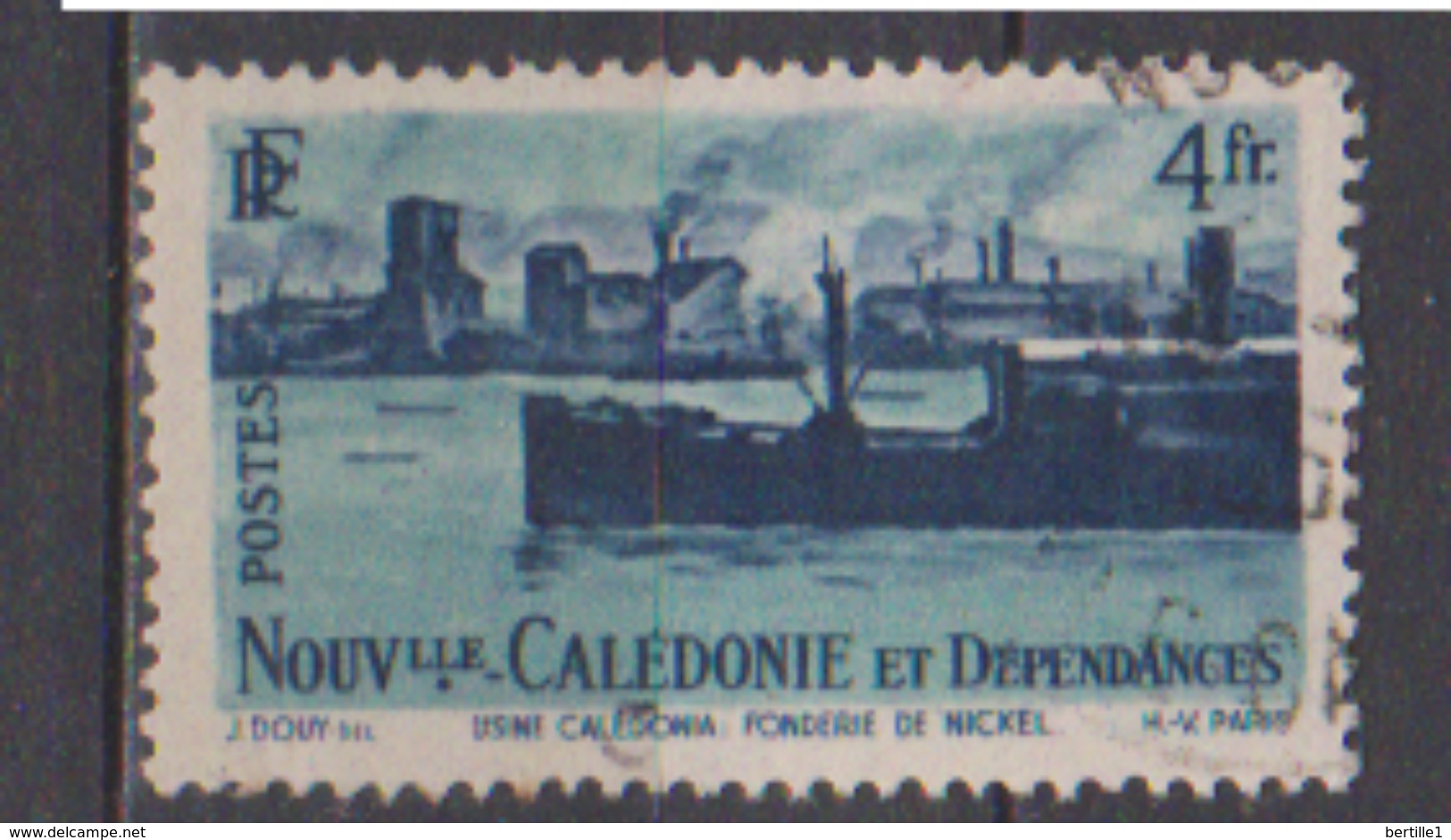 NOUVELLE CALEDONIE            N°  271     ( 4 )       OBLITERE         ( O 2609  ) - Usados