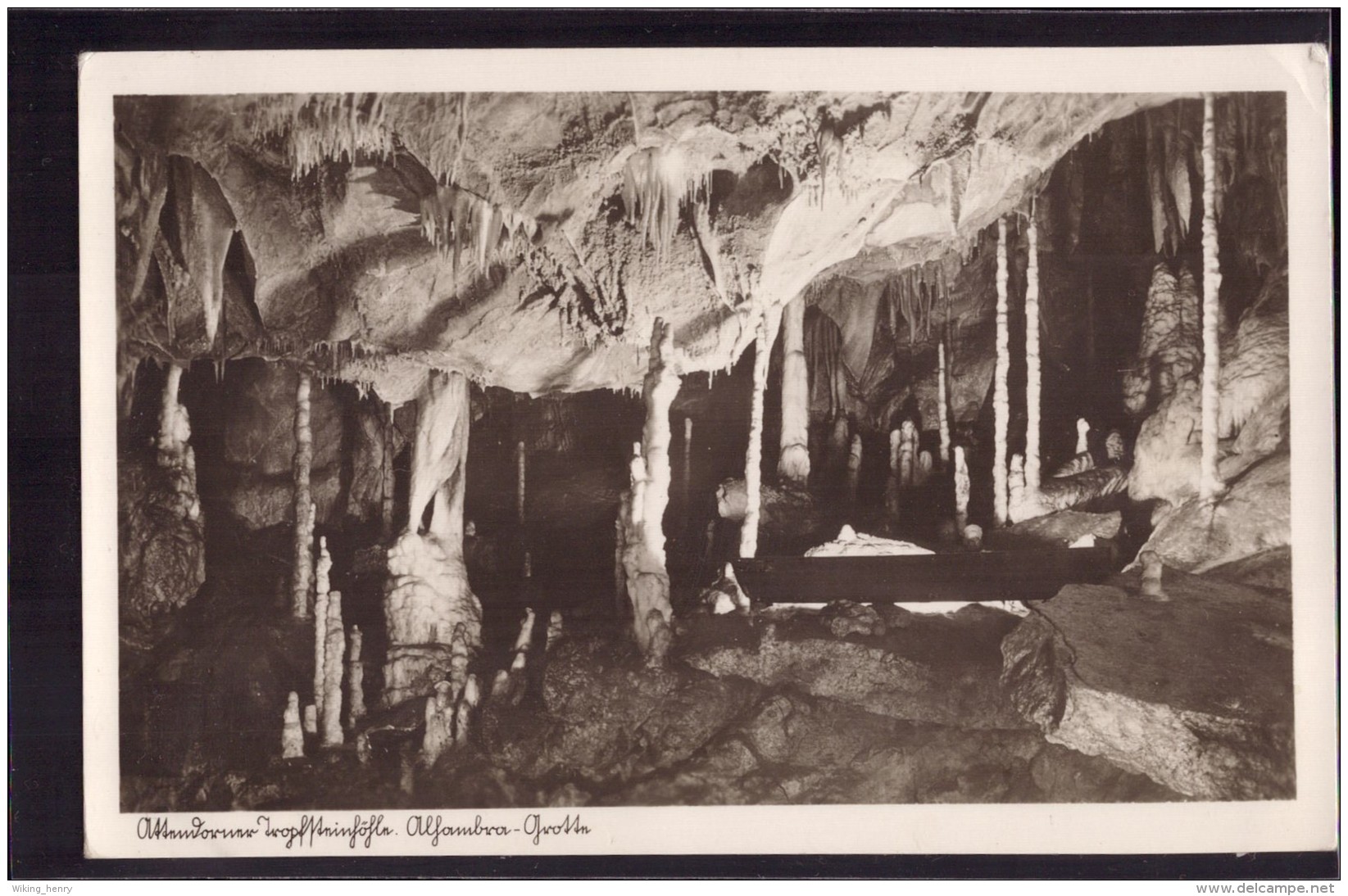 Attendorn - S/w Tropfsteinhöhle Alhambragrotte 3 - Attendorn