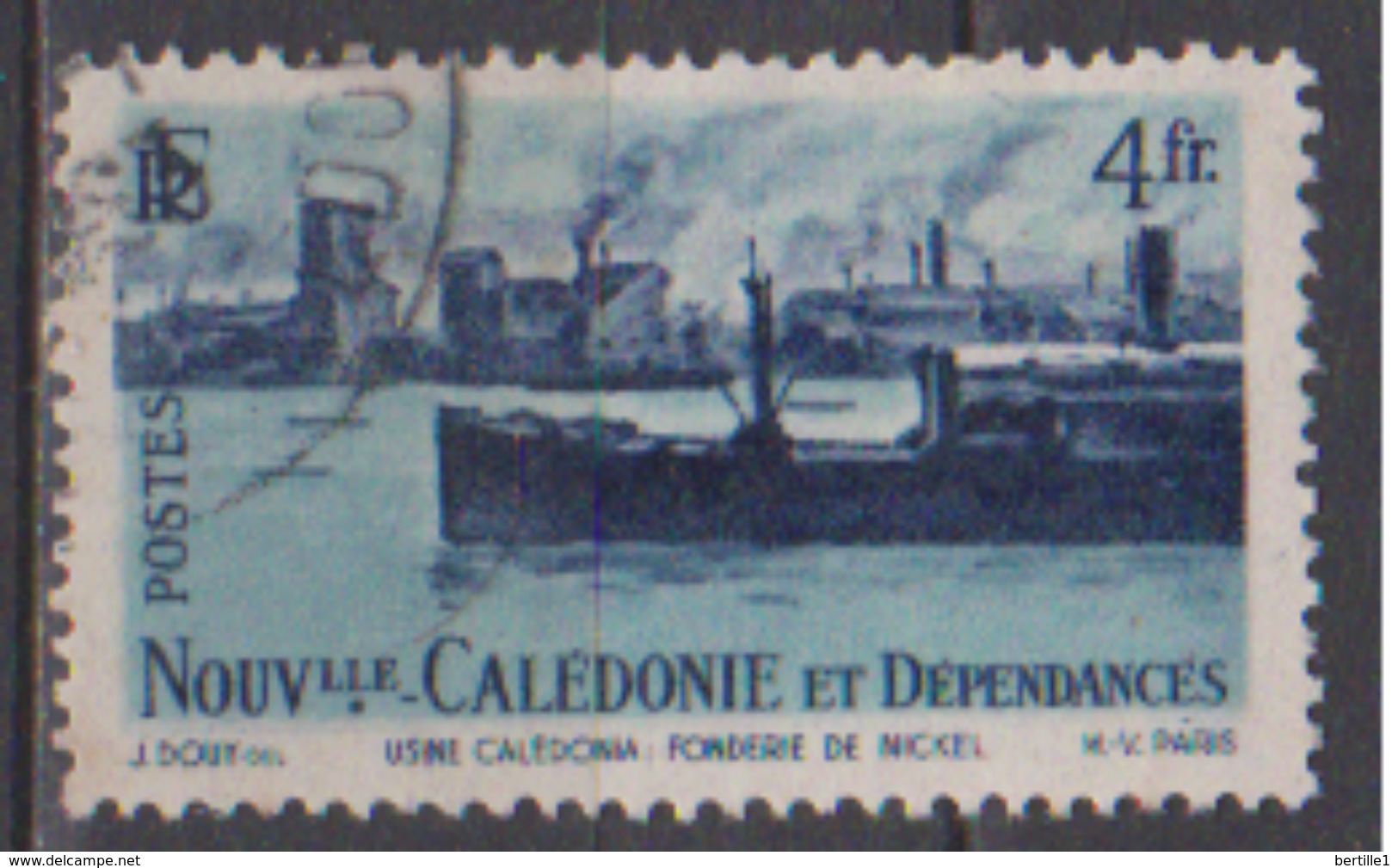 NOUVELLE CALEDONIE            N°  271     ( 8 )       OBLITERE         ( O 2613  ) - Usados