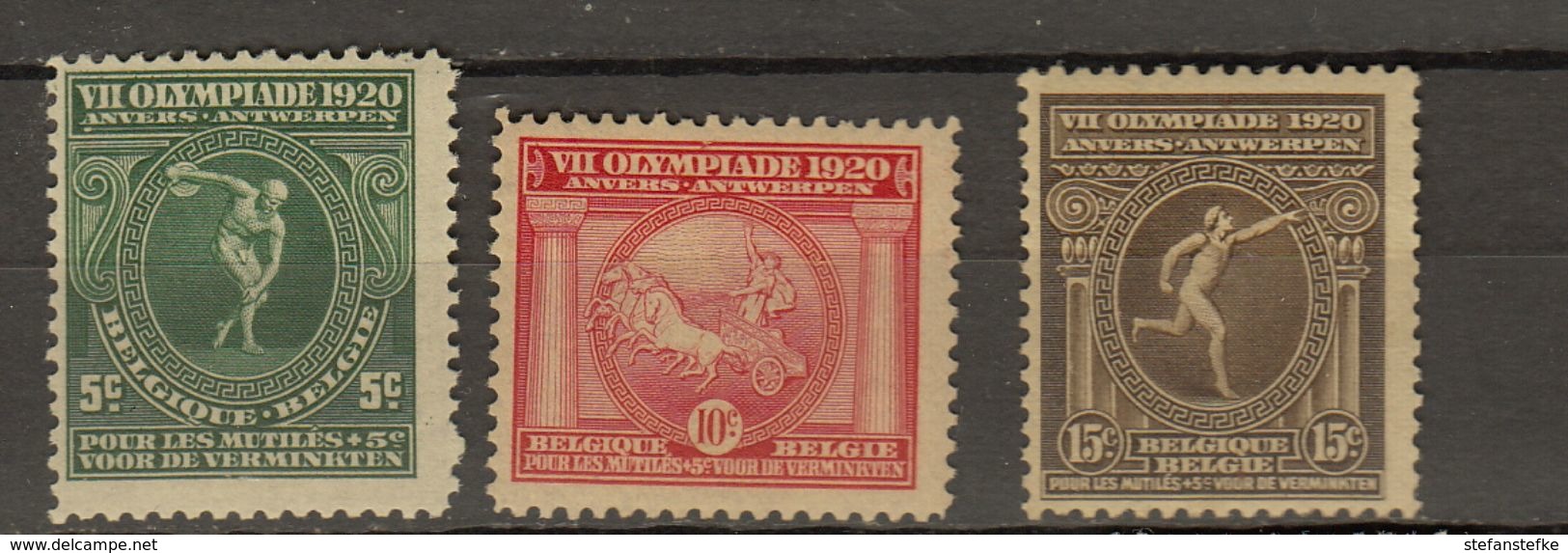 Belgie - Belgique Ocb Nr :  179 - 181 ** MNH Olympics   (zie  Scan) - Unused Stamps