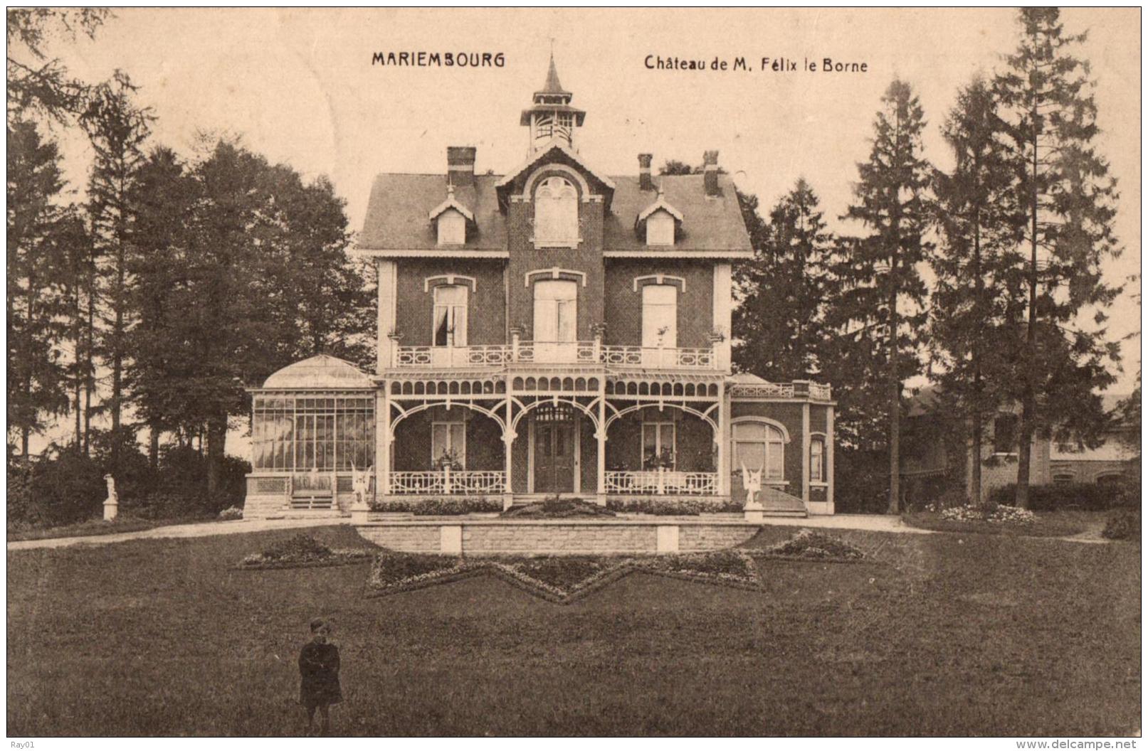 BELGIQUE - NAMUR - COUVIN - MARIEMBOURG - Château De M. Félix Le Borne. - Couvin