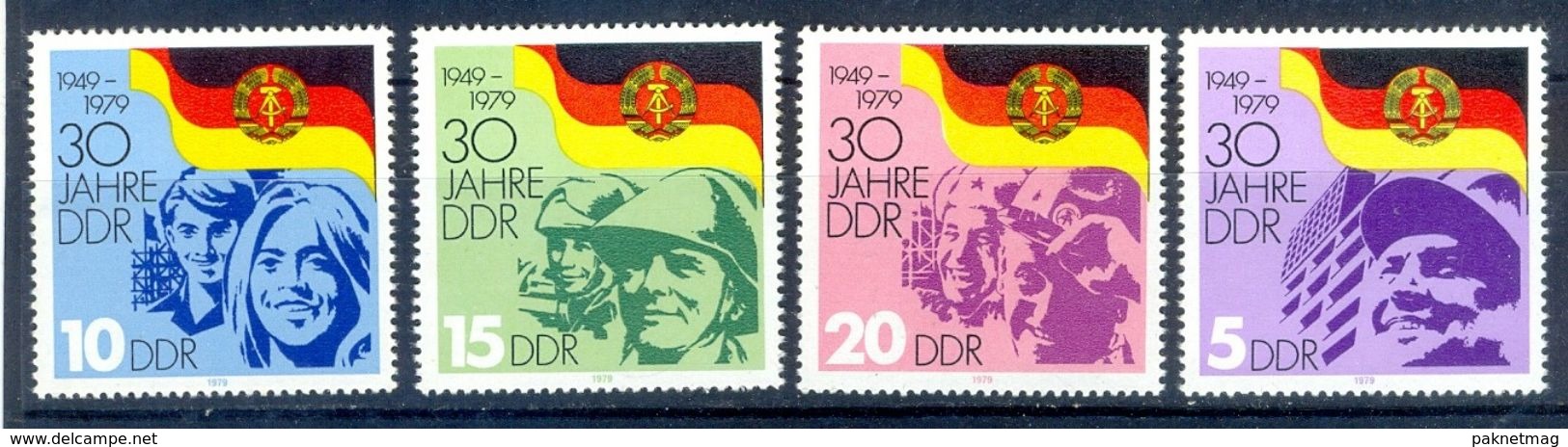 S199- DDR Germany Democratic Republic 1979. Alemania Oriental. Jahre. - Other & Unclassified