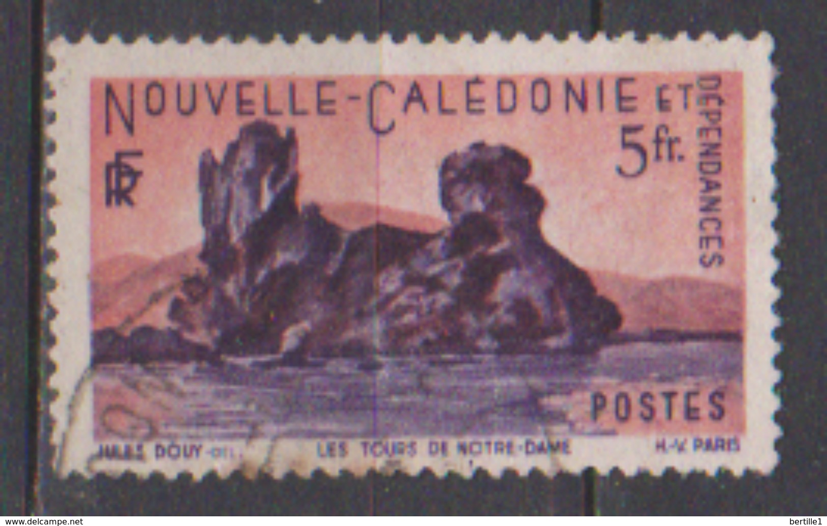 NOUVELLE CALEDONIE            N°  272      OBLITERE         ( O 2622 ) - Usati