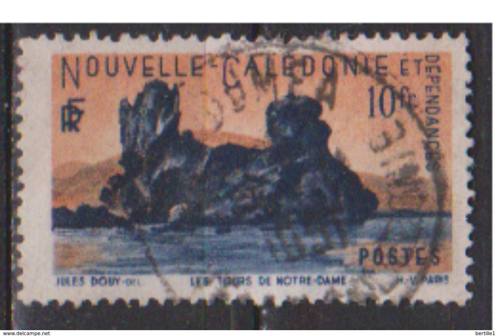 NOUVELLE CALEDONIE            N°  274    ( 2 )    OBLITERE         ( O 2638 ) - Oblitérés