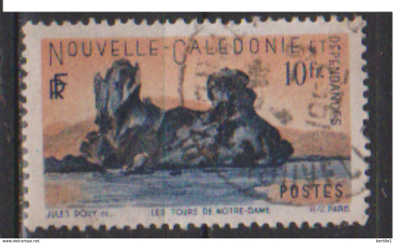 NOUVELLE CALEDONIE            N°  274    ( 12 )    OBLITERE         ( O 2647 ) - Gebruikt