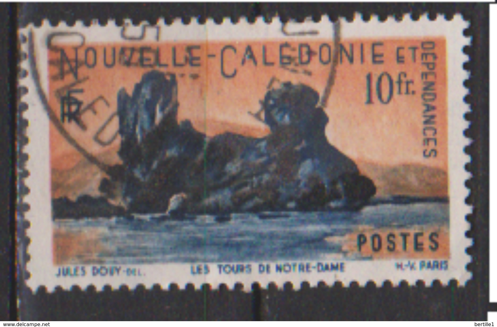 NOUVELLE CALEDONIE            N°  274    ( 16 )    OBLITERE         ( O 2650 ) - Oblitérés